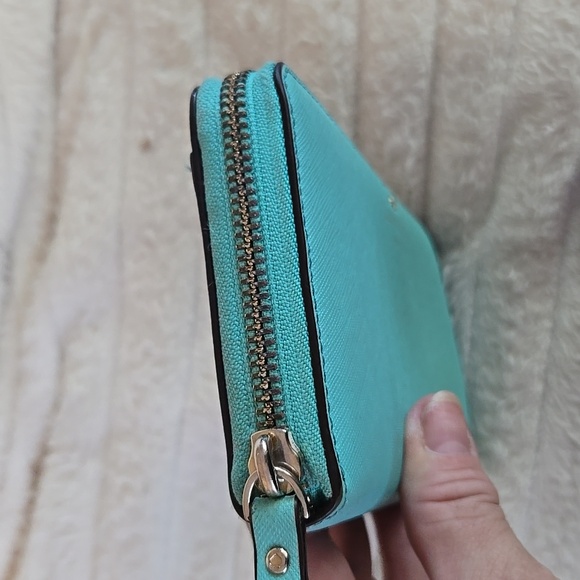 Kate Spade Aqua Blue Wallet - Picture 4 of 7